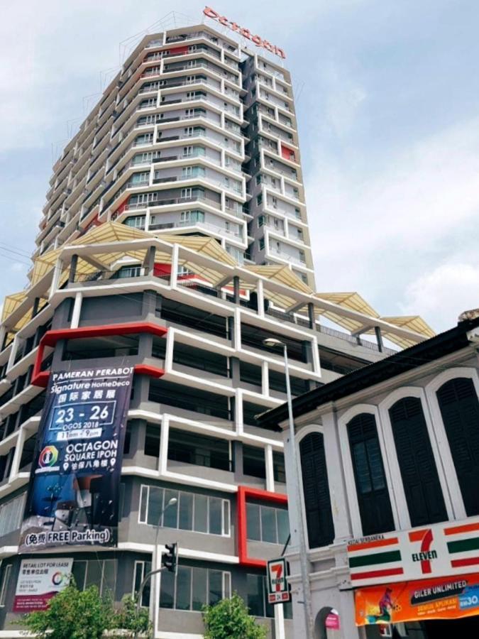 Ipoh City Modern Homestay Octagon 5-7 Pax Apartment Suite Free Parking By City Home Empire Esterno foto